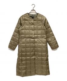 TAION（タイオン）の古着「ボレロ＋ロングパーツ ダウンセット」｜カーキ