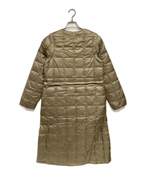 TAION（タイオン）TAION (タイオン) ボレロ＋ロングパーツ ダウンセット カーキ サイズ:M 未使用品の古着・服飾アイテム