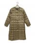 TAION（タイオン）の古着「ボレロ＋ロングパーツ ダウンセット」｜カーキ