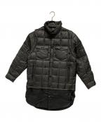 TAIONタイオン）の古着「STAND COLLAR INNER DOWN SET」｜ブラック