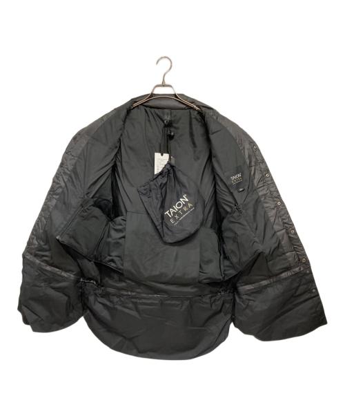 TAION（タイオン）TAION (タイオン) STAND COLLAR INNER DOWN SET ブラック サイズ:L 未使用品の古着・服飾アイテム