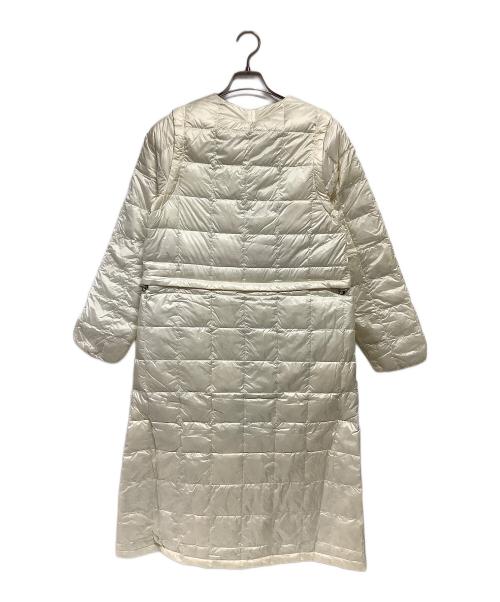 TAION（タイオン）TAION (タイオン) ボレロ＋ロングパーツ ダウンセット ホワイト サイズ:L 未使用品の古着・服飾アイテム