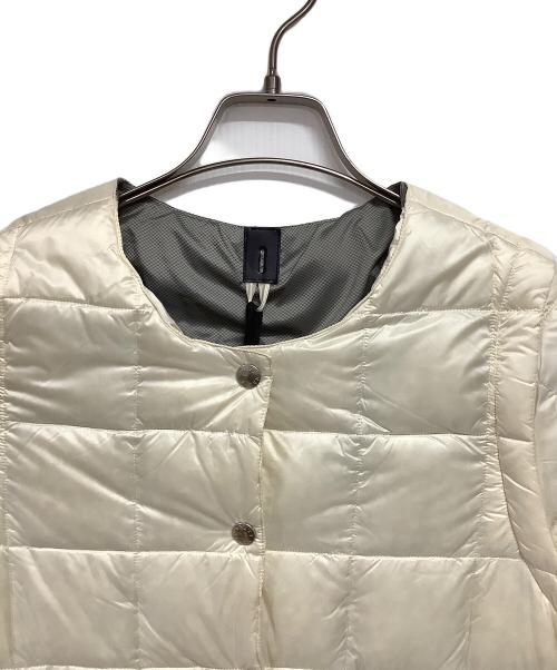 TAION（タイオン）TAION (タイオン) ボレロ＋ロングパーツ ダウンセット ホワイト サイズ:L 未使用品の古着・服飾アイテム
