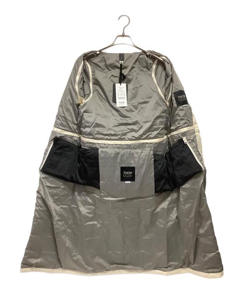 TAION（タイオン）TAION (タイオン) ボレロ＋ロングパーツ ダウンセット ホワイト サイズ:L 未使用品の古着・服飾アイテム