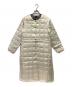 TAION（タイオン）の古着「ボレロ＋ロングパーツ ダウンセット」｜ホワイト