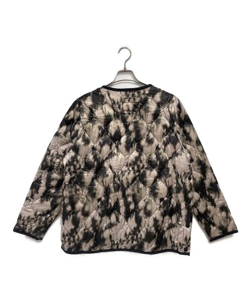 TAION（タイオン）TAION (タイオン) ミリタリー クルーネック ダウンジャケット-ソフトシェル ベージュ サイズ:XL 未使用品の古着・服飾アイテム