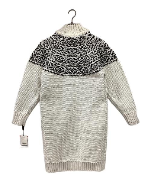 DOUBLE STANDARD CLOTHING（ダブルスタンダードクロージング）DOUBLE STANDARD CLOTHING (ダブルスタンダードクロージング) 長袖ワンピース ホワイト サイズ:F 未使用品の古着・服飾アイテム