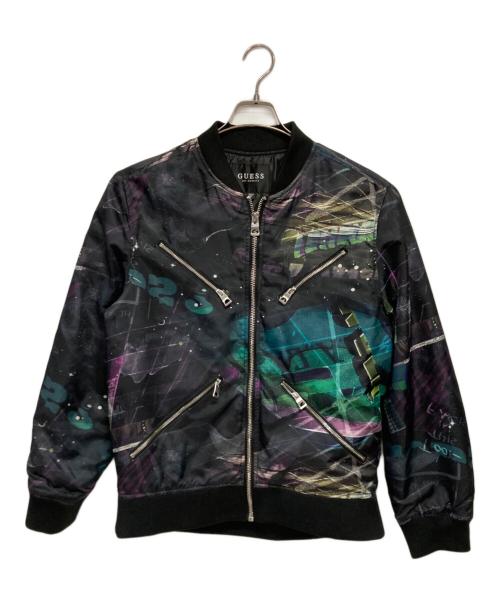 GUESS（ゲス）GUESS (ゲス) ジャケット ブラック サイズ:Mの古着・服飾アイテム