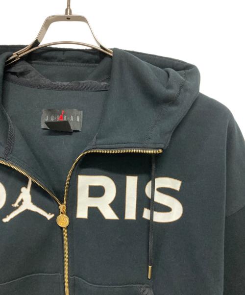 JORDAN（ジョーダン）JORDAN (ジョーダン) ジョーダン ブランド ジョーダン PSG トラベル フルジップ フリース ブラック サイズ:XLの古着・服飾アイテム