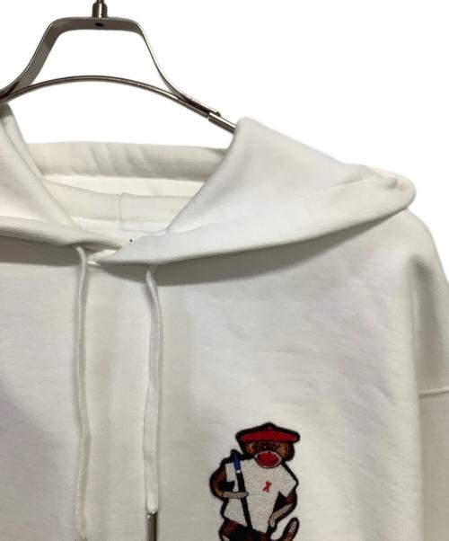 AMI PARIS（アミ パリス）AMI PARIS (アミ パリス) NOVO プルオーバーパーカー ホワイト サイズ:不明の古着・服飾アイテム