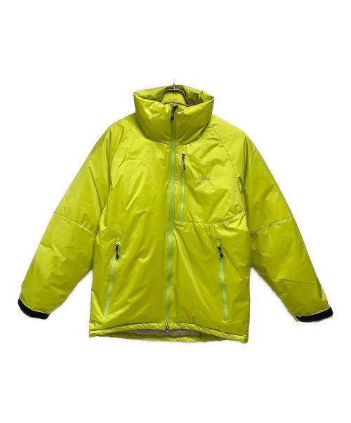 NANGA（ナンガ）NANGA (ナンガ) AURORA TEX STAND COLLAR DOWN JACKET イエロー サイズ:Mの古着・服飾アイテム