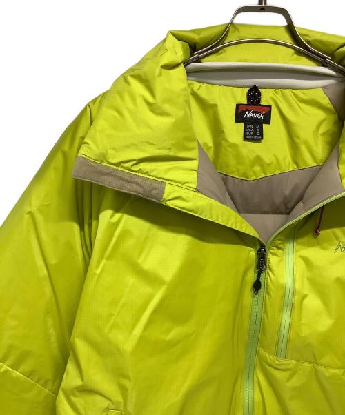 NANGA（ナンガ）NANGA (ナンガ) AURORA TEX STAND COLLAR DOWN JACKET イエロー サイズ:Mの古着・服飾アイテム