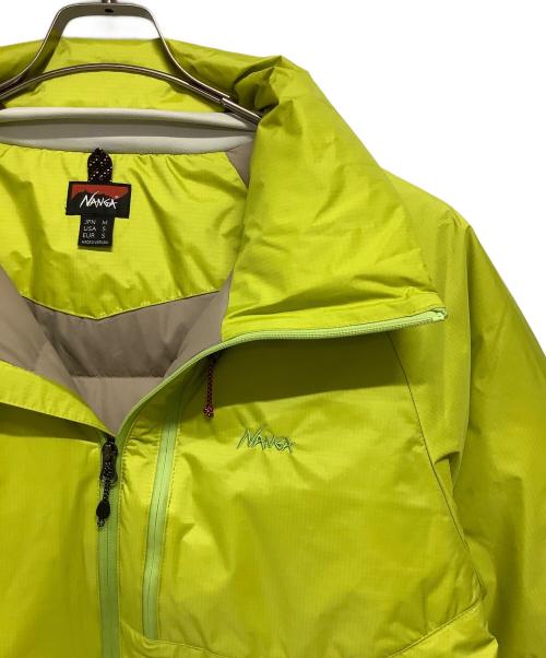 NANGA（ナンガ）NANGA (ナンガ) AURORA TEX STAND COLLAR DOWN JACKET イエロー サイズ:Mの古着・服飾アイテム