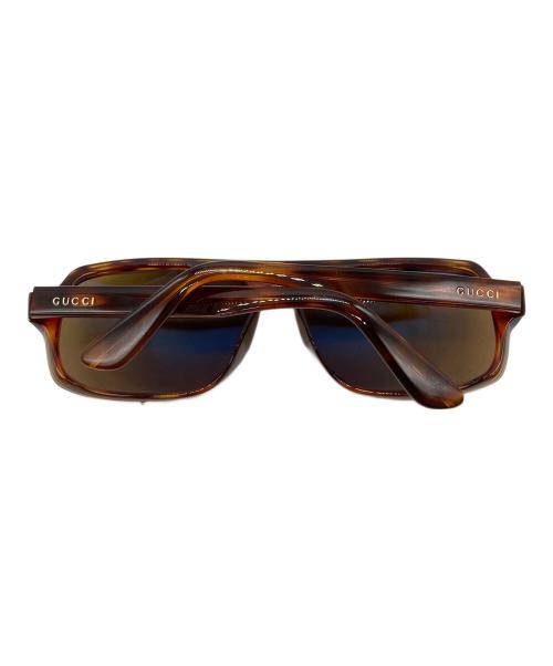 GUCCI（グッチ）GUCCI (グッチ) サングラス ブラウンの古着・服飾アイテム