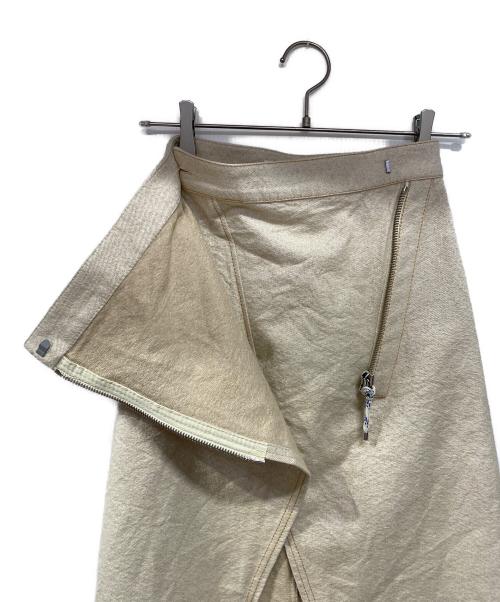 Acne studios（アクネ ストゥディオズ）Acne studios (アクネ ストゥディオズ) スカート ベージュ サイズ:SIZE 32の古着・服飾アイテム