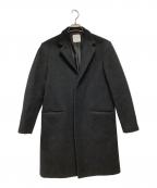 UNITED TOKYOユナイテッドトーキョー）の古着「チェスターコート」｜ブラック