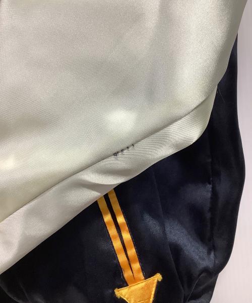 爆裂爛漫娘（バクレツランマンムスメ）爆裂爛漫娘 (バクレツランマンムスメ) スカジャン ネイビー サイズ:38の古着・服飾アイテム