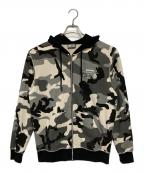 DIESELディーゼル）の古着「ジップパーカー」｜ブラック×グレー