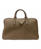 大峡製鞄オオバセイホウ）の古着「ボストンバッグ」｜ブラウン