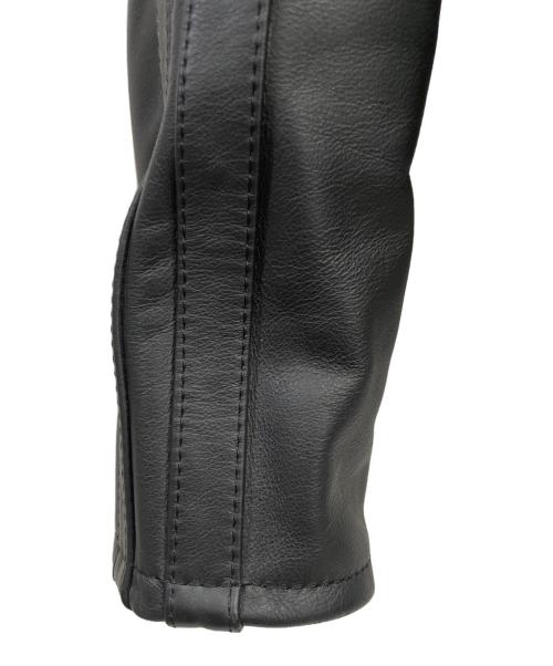 FORZA（フォルツァ）FORZA (フォルツァ) シングルライダースジャケット ブラック サイズ:Mの古着・服飾アイテム