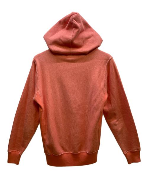 Champion REVERSE WEAVE（チャンピオン リバース ウィーブ）Champion REVERSE WEAVE (チャンピオン リバース ウィーブ) プルオーバーパーカー オレンジ サイズ:Mの古着・服飾アイテム