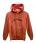 Champion REVERSE WEAVE（チャンピオン リバース ウィーブ）の古着「プルオーバーパーカー」｜オレンジ