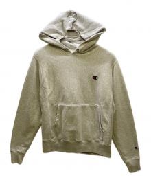 Champion REVERSE WEAVE（チャンピオン リバース ウィーブ）の古着「プルオーバーパーカー」｜ホワイト