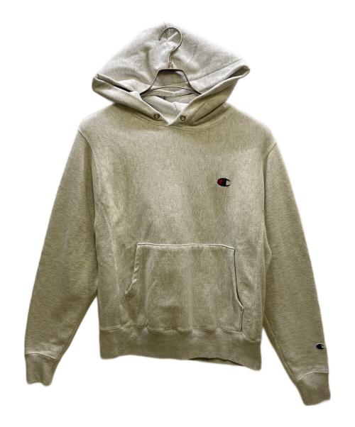 Champion REVERSE WEAVE（チャンピオン リバース ウィーブ）Champion REVERSE WEAVE (チャンピオン リバース ウィーブ) プルオーバーパーカー ホワイト サイズ:Sの古着・服飾アイテム