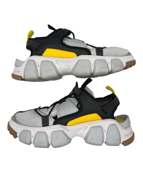 Onitsuka Tiger（オニツカタイガー）Onitsuka Tiger (オニツカタイガー) ローカットスニーカー DENTIGRE CAGE グレー サイズ:28の古着・服飾アイテム
