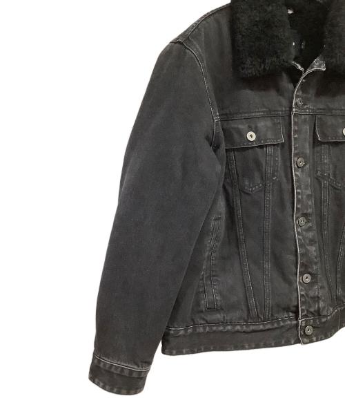 COACH（コーチ）COACH (コーチ) デニムジャケット ブラック サイズ:Lの古着・服飾アイテム