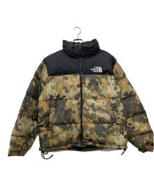 THE NORTH FACE（ザ ノース フェイス）の古着「ダウンジャケット」｜グリーン×ブラック