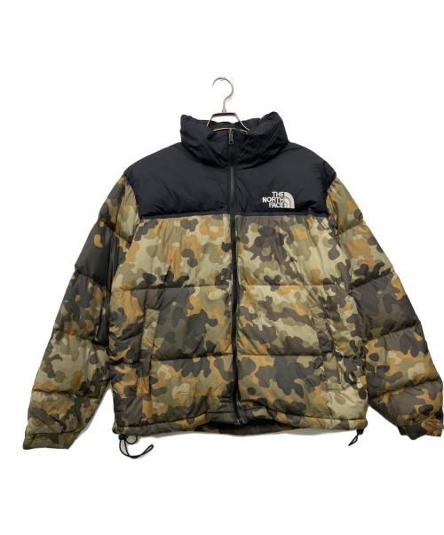 THE NORTH FACE（ザ ノース フェイス）THE NORTH FACE (ザ ノース フェイス) ダウンジャケット グリーン×ブラック サイズ:SIZE Lの古着・服飾アイテム