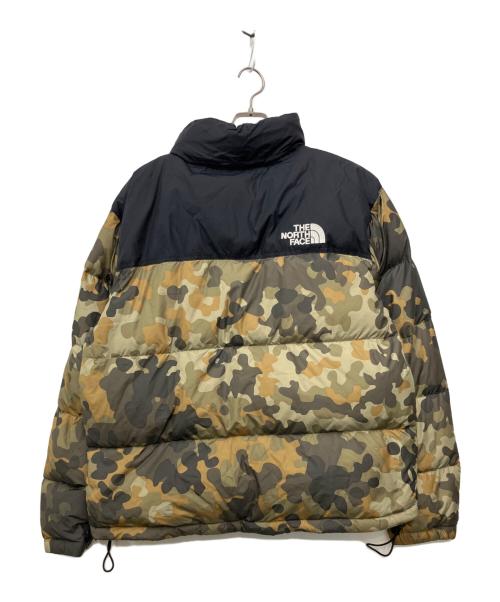 THE NORTH FACE（ザ ノース フェイス）THE NORTH FACE (ザ ノース フェイス) ダウンジャケット グリーン×ブラック サイズ:SIZE Lの古着・服飾アイテム