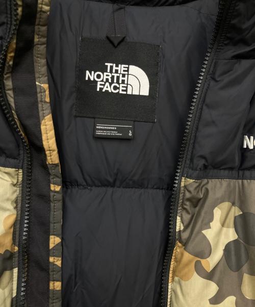 THE NORTH FACE（ザ ノース フェイス）THE NORTH FACE (ザ ノース フェイス) ダウンジャケット グリーン×ブラック サイズ:SIZE Lの古着・服飾アイテム