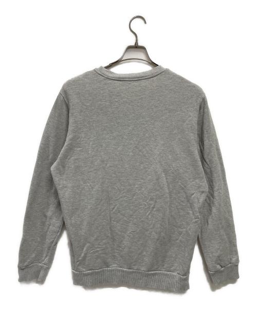 DIESEL（ディーゼル）DIESEL (ディーゼル) クルーネックスウェット グレー サイズ:Mの古着・服飾アイテム