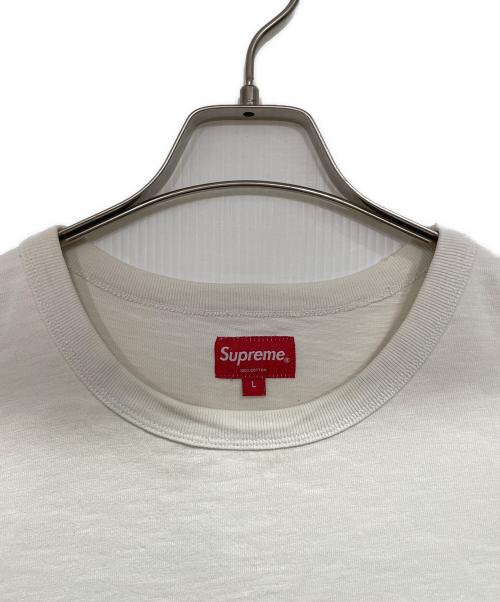 SUPREME（シュプリーム）Supreme (シュプリーム) 半袖カットソー ホワイト サイズ:Lの古着・服飾アイテム