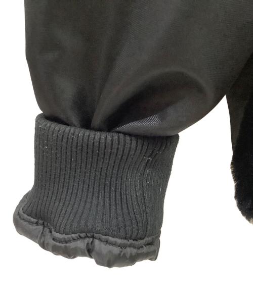 Stall&Dean（ストールアンドディーン）stall&dean (ストールアンドディーン) 切替ボンバージャケット ブラック サイズ:Lの古着・服飾アイテム