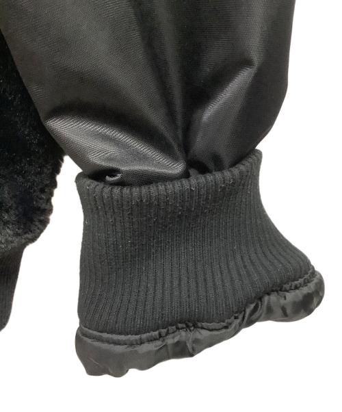 Stall&Dean（ストールアンドディーン）stall&dean (ストールアンドディーン) 切替ボンバージャケット ブラック サイズ:Lの古着・服飾アイテム