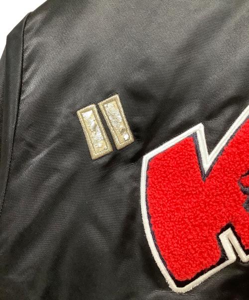 Stall&Dean（ストールアンドディーン）stall&dean (ストールアンドディーン) 切替ボンバージャケット ブラック サイズ:Lの古着・服飾アイテム