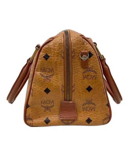 MCM（エムシーエム）MCM (エムシーエム) ハンドバッグ ブラウンの古着・服飾アイテム