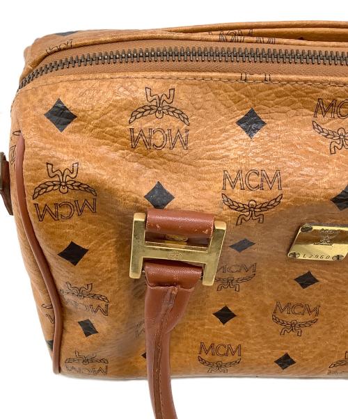 MCM（エムシーエム）MCM (エムシーエム) ハンドバッグ ブラウンの古着・服飾アイテム