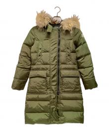MONCLER（モンクレール）の古着「MELINAダウンコート」｜オリーブ