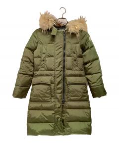 中古・古着通販】MONCLER (モンクレール) MESSINAダウンコート カーキ
