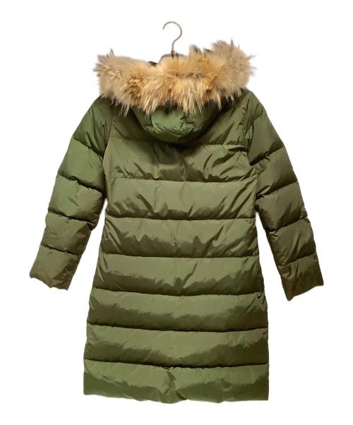 MONCLER（モンクレール）MONCLER (モンクレール) MELINAダウンコート オリーブ サイズ:00の古着・服飾アイテム