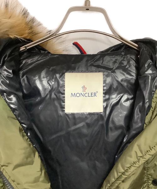 MONCLER（モンクレール）MONCLER (モンクレール) MELINAダウンコート オリーブ サイズ:00の古着・服飾アイテム
