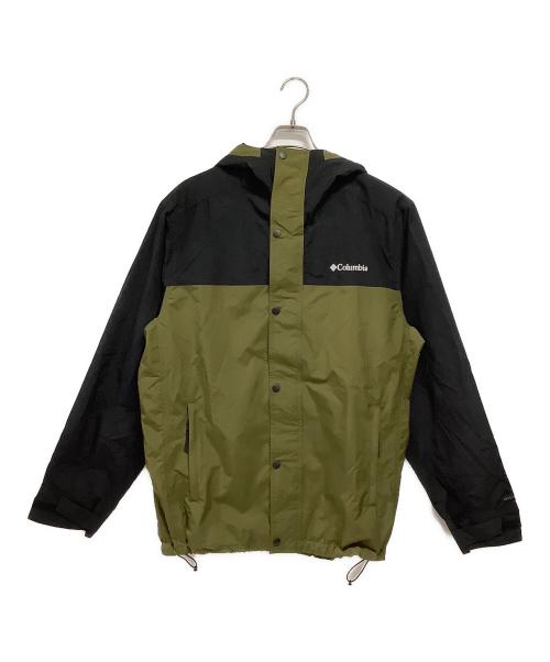 Columbia（コロンビア）Columbia (コロンビア) デクルーズサミットジャケット オリーブ×ブラック サイズ:XLの古着・服飾アイテム