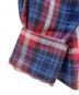 中古・古着 Vivienne Westwood man (ヴィヴィアン ウェストウッド マン) 長袖チェックシャツ レッド×ブルー サイズ:44：10000円
