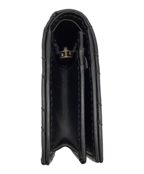 GUCCI（グッチ）GUCCI (グッチ) GGマーモント ブラック 2つ折り財布 ブラックの古着・服飾アイテム