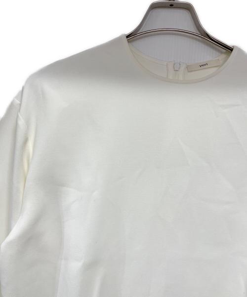 YORI（ヨリ）YORI (ヨリ) 長袖ブラウス ホワイト サイズ:Freeの古着・服飾アイテム