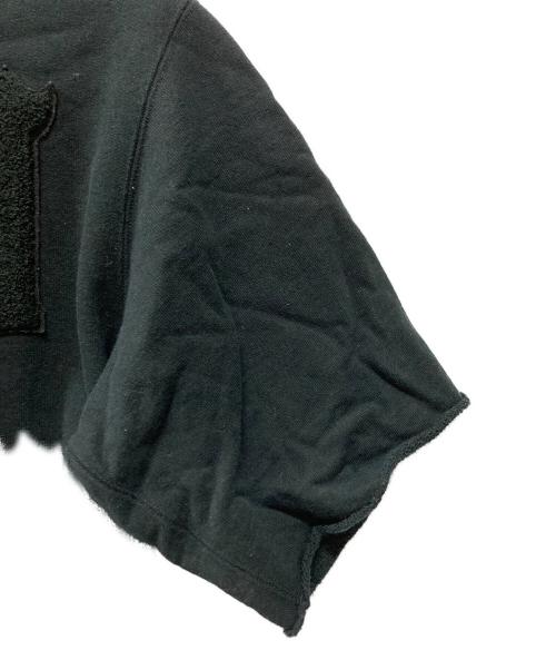 PHENOMENON（フェノメノン）PHENOMENON (フェノメノン) 半袖プルオーバーパーカー ブラック サイズ:Lの古着・服飾アイテム